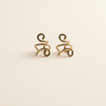 14k gold clip-on earrings for non-pierced ears